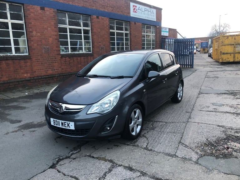 2011 Vauxhall Corsa 1.2 SXi Hatchback 5 Door, Petrol, Manual ULEZ Compliant Runs Drives Great