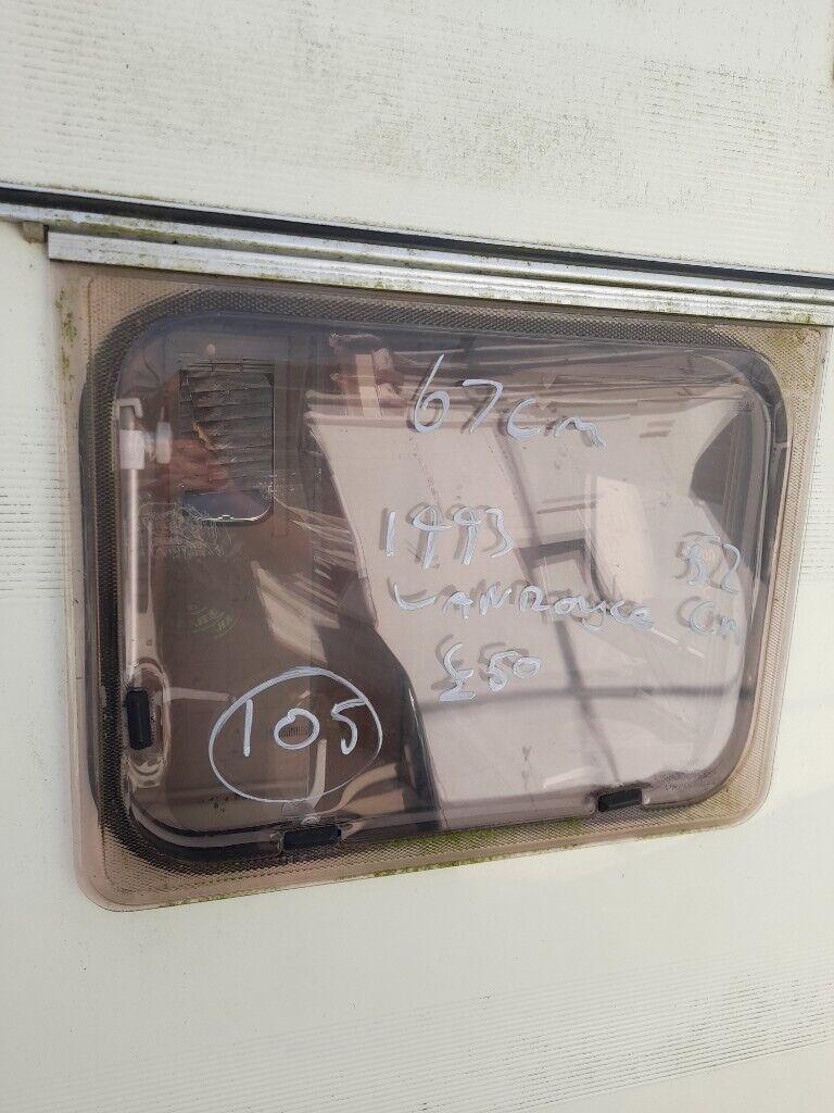 Vanroyce caravan rear side window 