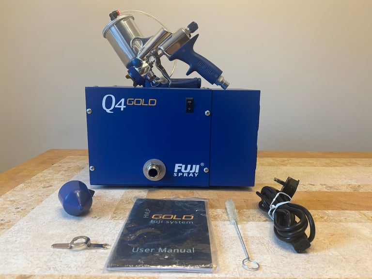 Fuji Spray Q4 Gold HVLP Turbine System – Barely Used – Complete Kit