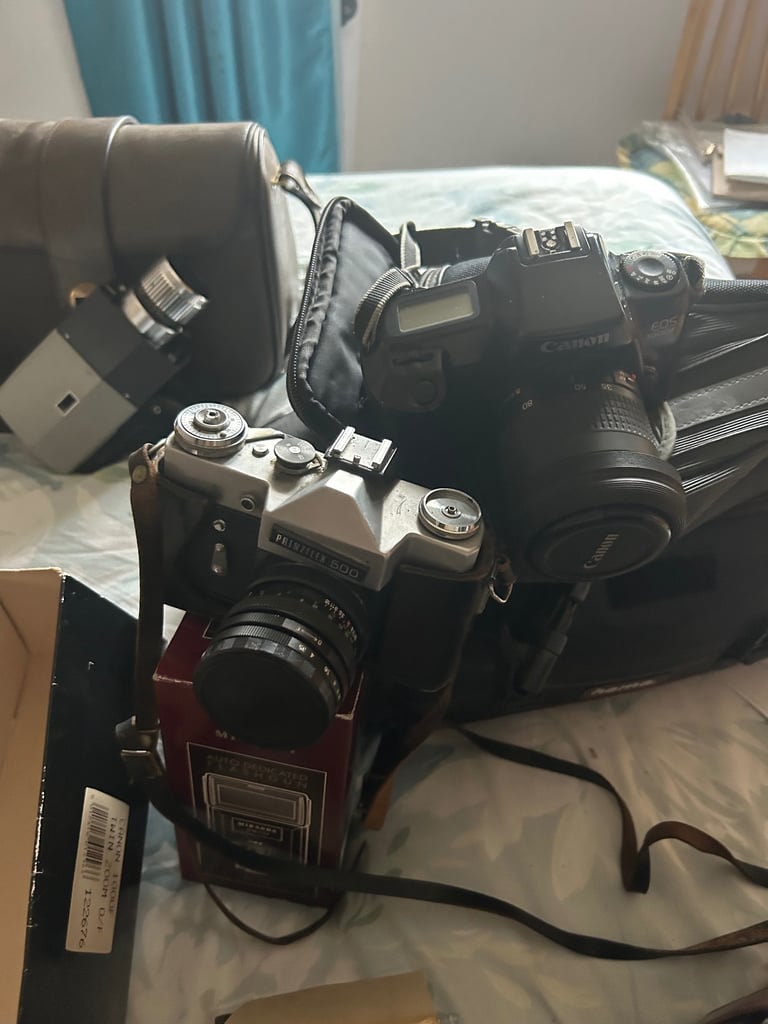 image for Older Cameras and lenses etc for sale 