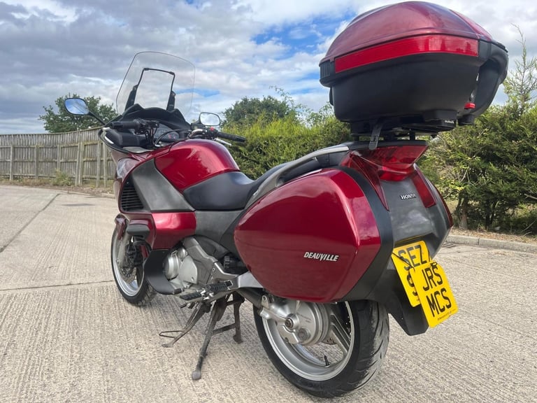 2008 HONDA DEAUVILLE NT700 VA-7 ABS NT700VA-7 NT 700 RED NICE NEW MOT