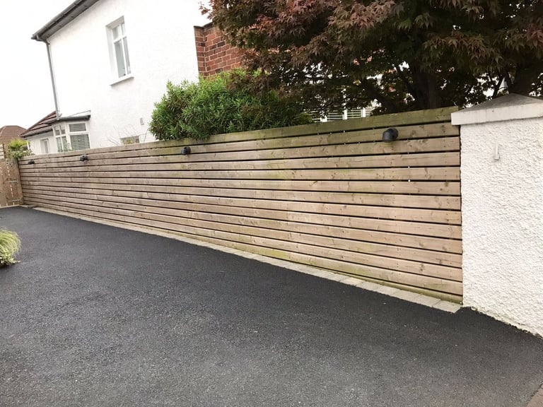 New fence