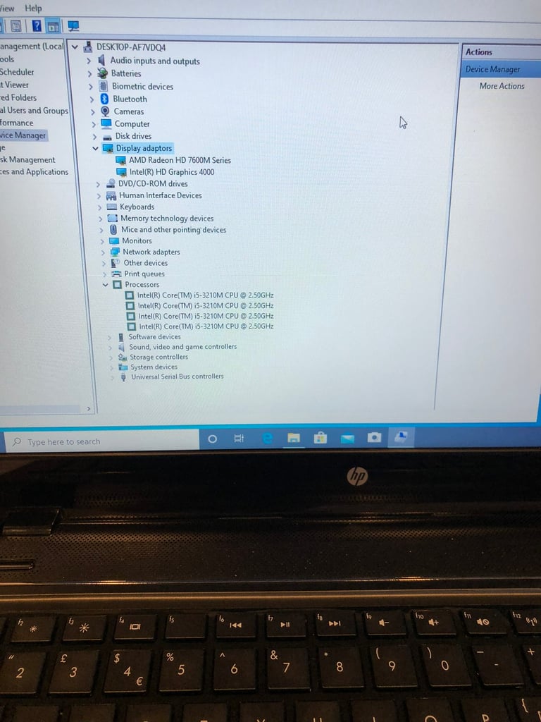 Laptop Ultra Fast i5 8GB HP Envy HD 120SSD,Window10, office,Ready