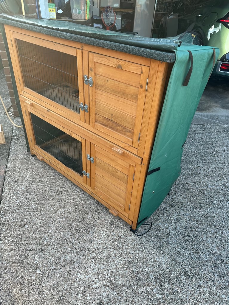 Twin level Guinea Pig hutch 
