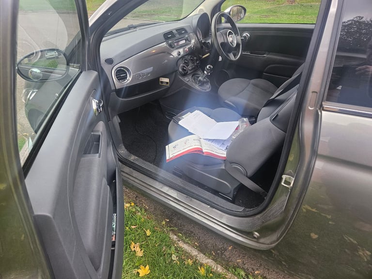 Fiat, 500, Hatchback, 2009, Manual, 1242 (cc), 3 doors