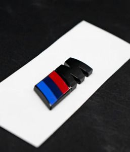 BMW Boot M sport badge Gloss black 7.2cm x 2.7cm
