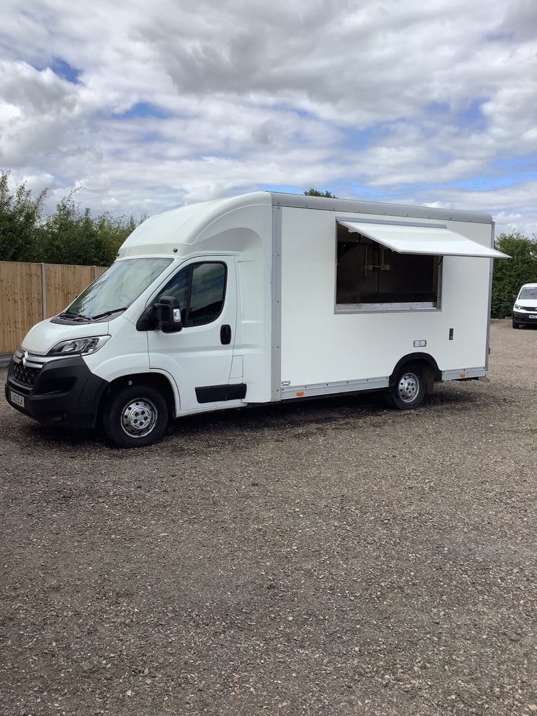 2021 Citroen Relay 2.2 BlueHDi CATERING FOOD VAN  140ps 1 owner 77k NO VAT CHASSIS CAB Diesel Manual