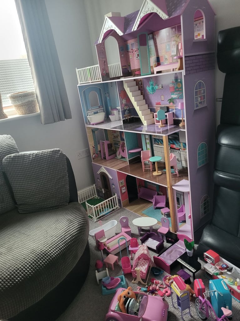 Wooden Dolls House from Symths