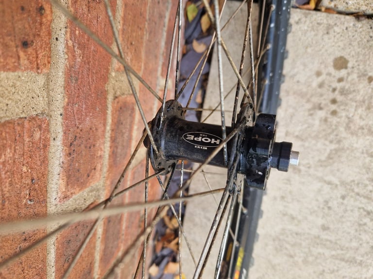 Mavic 717 rims on hope xc hubs
