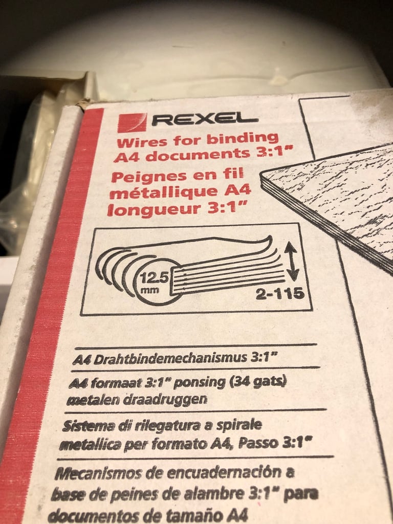 Wire binder machine GBC Wirebind M100