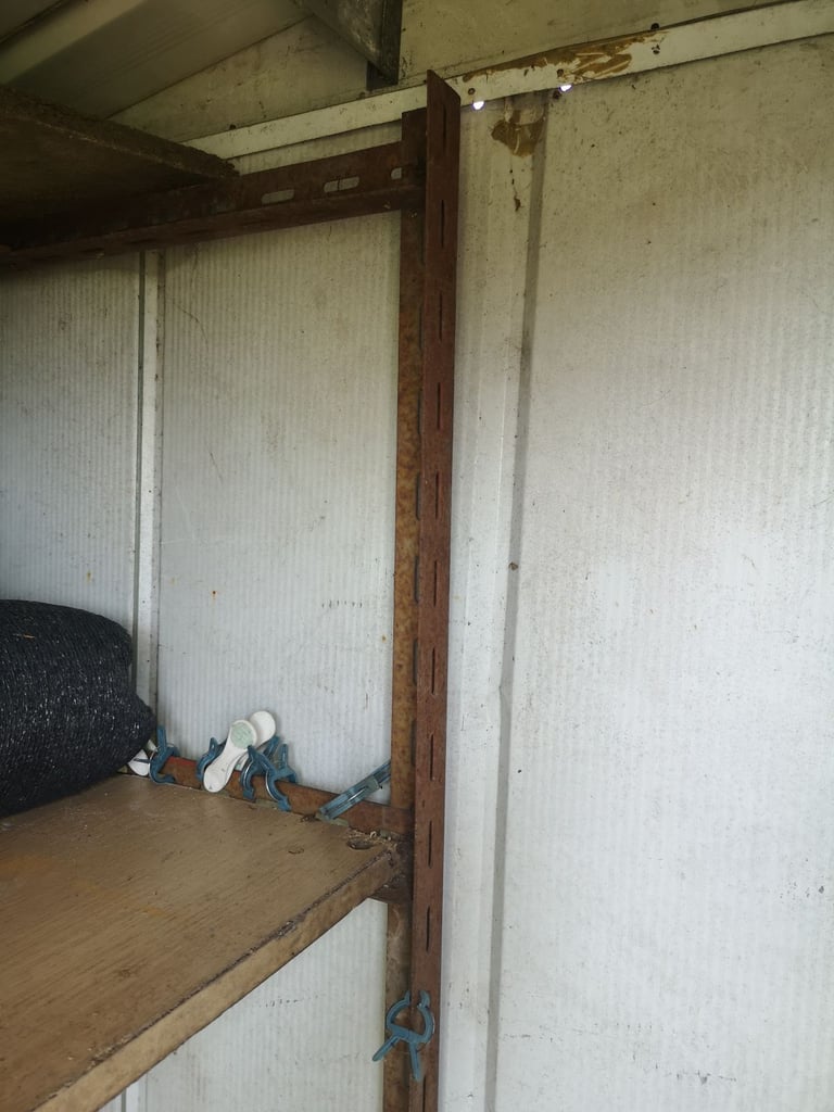 image for  garage shelves heavy duty metal 