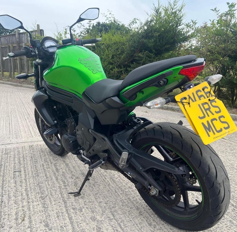 2016 66 KAWASAKI ER 650 FFF ABS ER6N ER6 ER-6N NAKED BLACK CLEAN LOW MILES