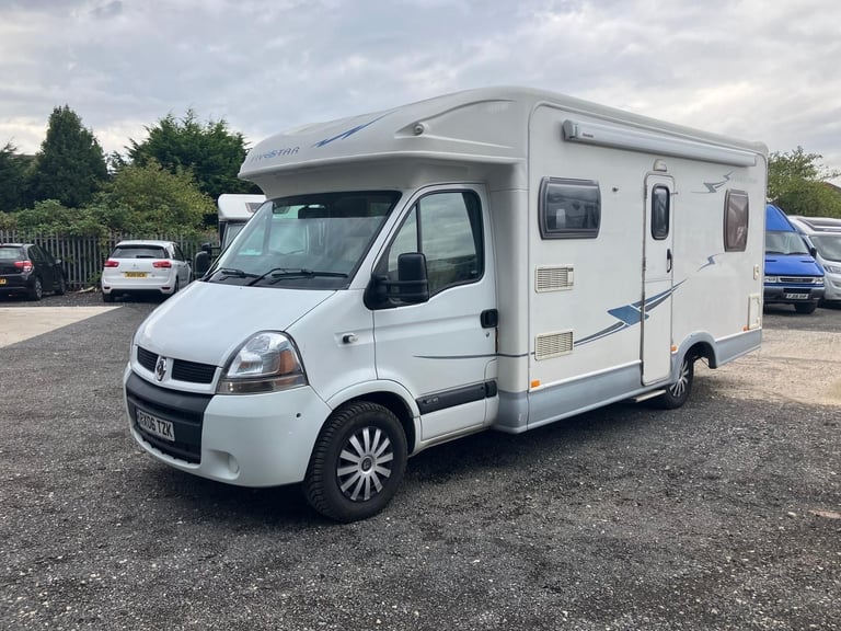 Lunar Fivestar Motorhome Fixed Bed 4 Berth 06’ Renault DCI 120 LWB