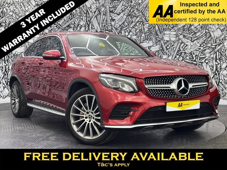 2017 Mercedes-Benz GLC 2.1 GLC250d AMG Line (Premium) Coupe 5dr Diesel G-Tronic 4MATIC Euro 6 (s/...