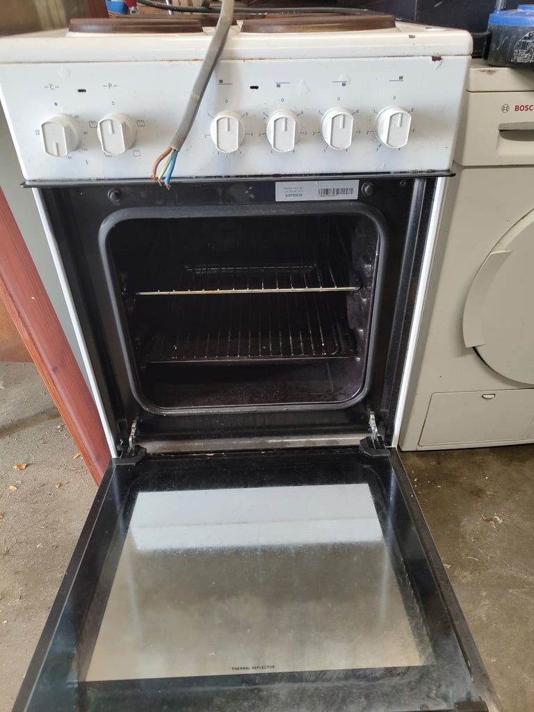 Simfer electric cooker oven with hobs - 50cm wide in good full working condition 