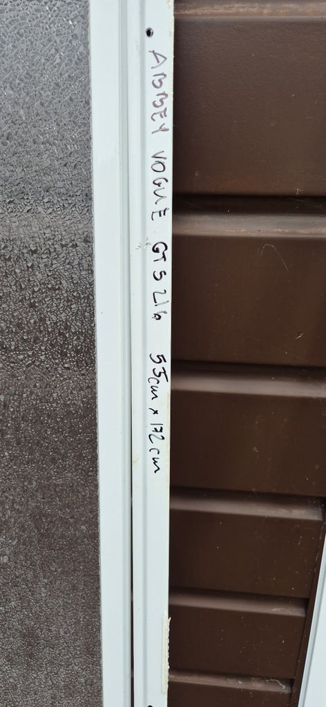 Shower door with frame or without for camper caravan motorhome boat.