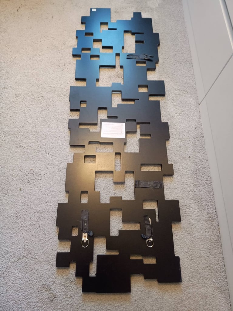 Squares Rectangle Wall Mirror - Dunelm