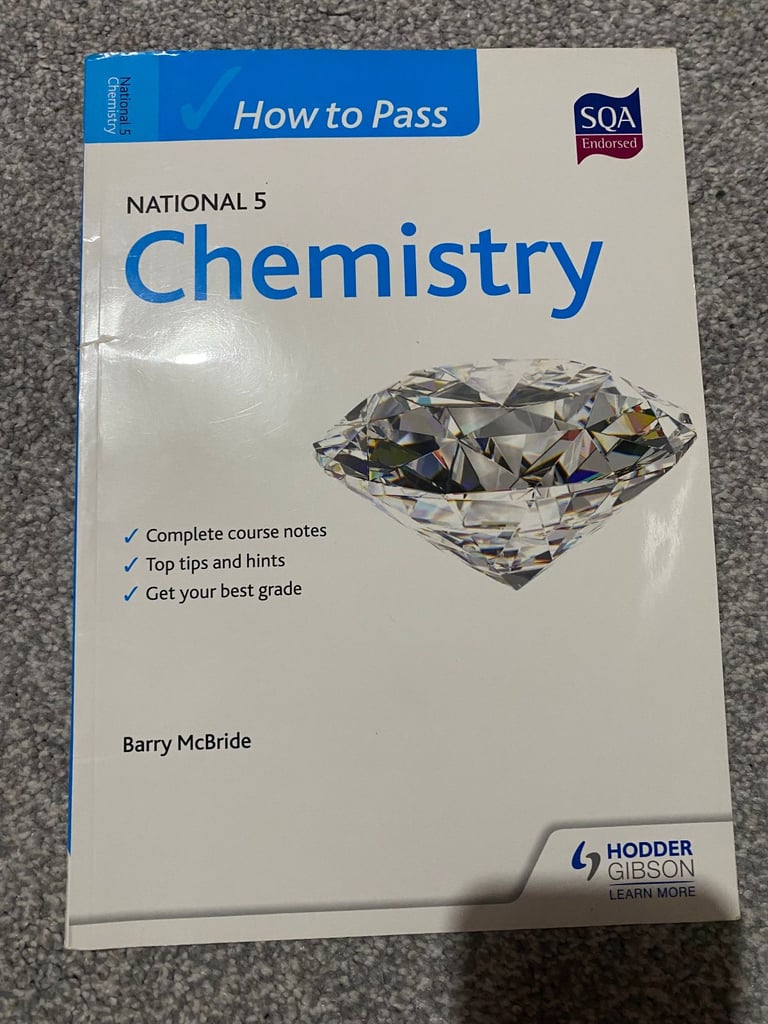 image for Hodder Gibson How To Pass: National 5 Chemistry 