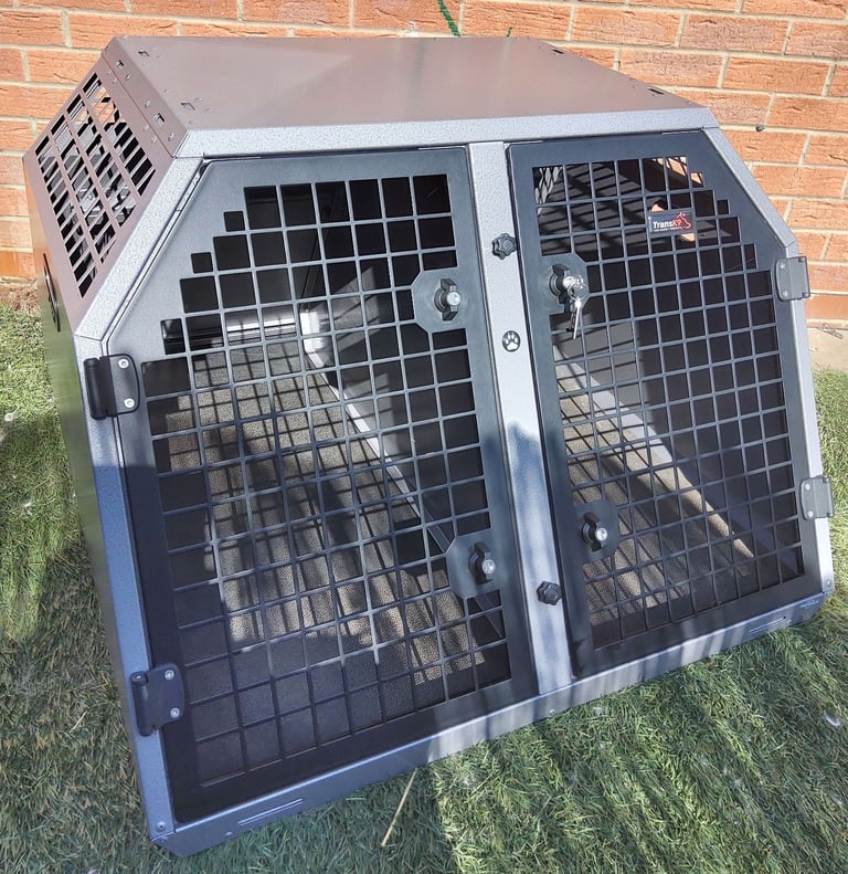 image for Trans K9 ( B3 ) Transport double dog cage (Lockable & Crash tested) TransK9