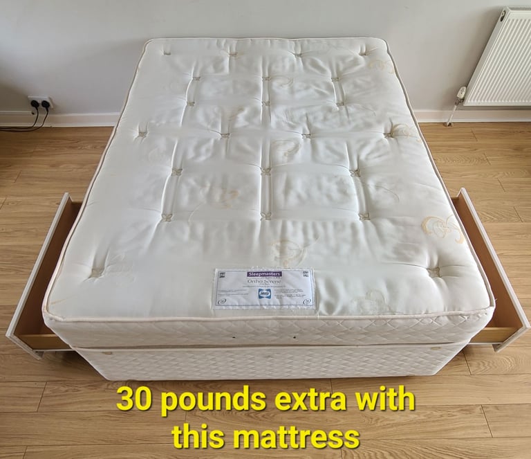 50 pounds if collected by you. 60 pounds if I deliver. ( King set ) 