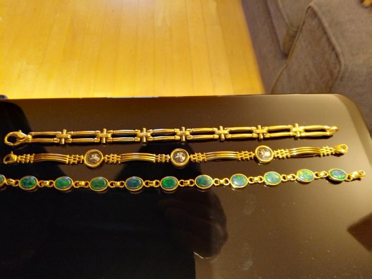  9ct Gold chain bracelet all £29 per gram 