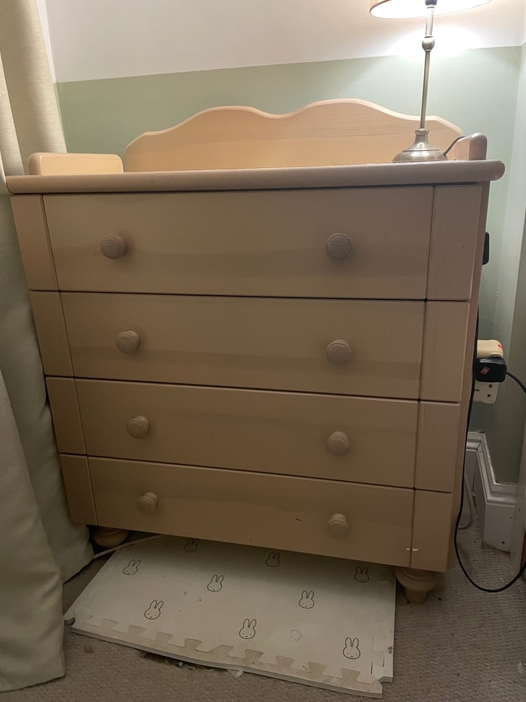 image for Baby changing unit with drawers 