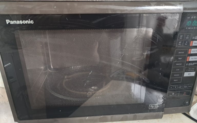 image for Panasonic microwave with manual and cookbook