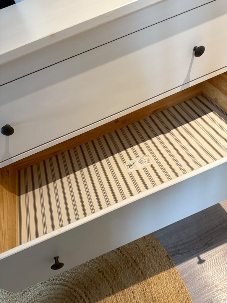 IKEA Hemnes chest of drawers white stain