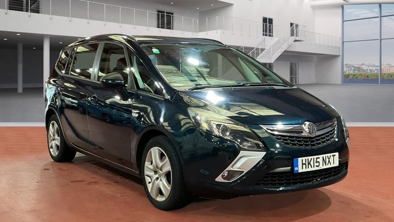 2015 VAUXHALL ZAFIRA TOURER 1.4 i Turbo Exclusiv Green Manual Petrol