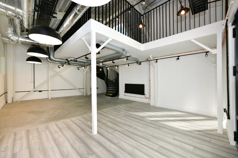 Creative Studio and Warehouse Space with Mezzanine
