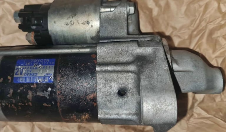 Toyota DENSO starter motor avensis noah voxy aygo corolla
