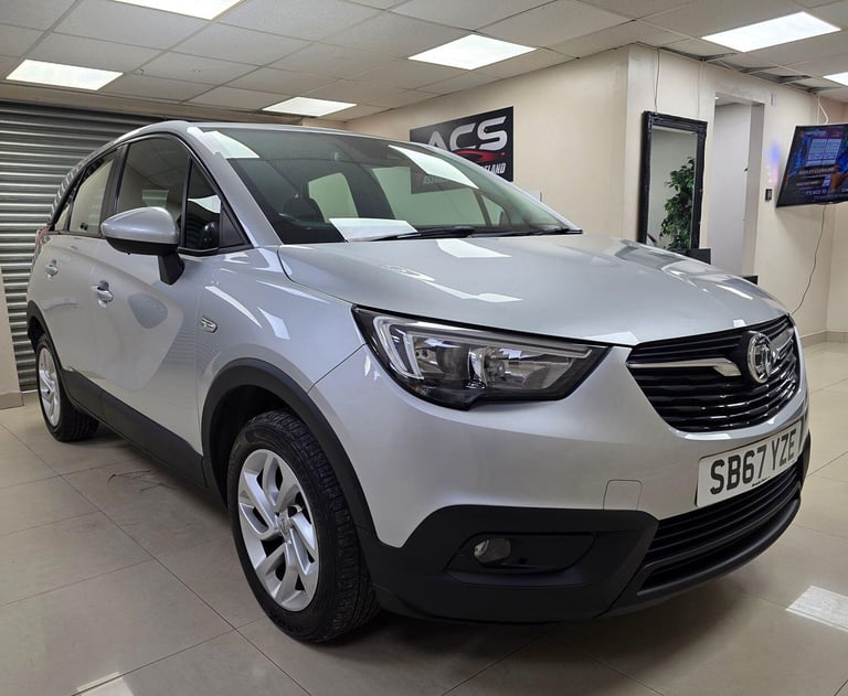 VAUXHALL CROSSLAND X 1.2 Turbo ecoTEC SE Silver Manual WARRANTY 12 MONTHS MOT