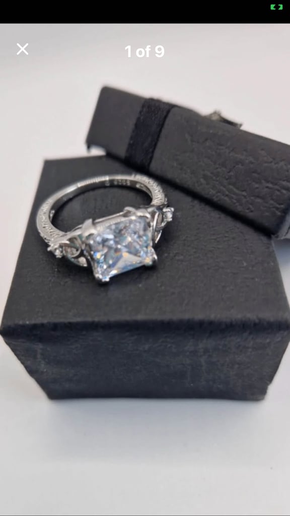 Contemporary Square Cut Ring 