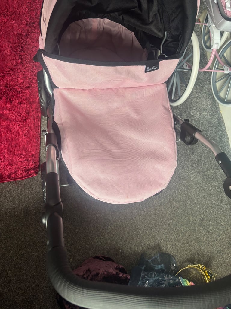 image for Kids silver cross dolls pram 