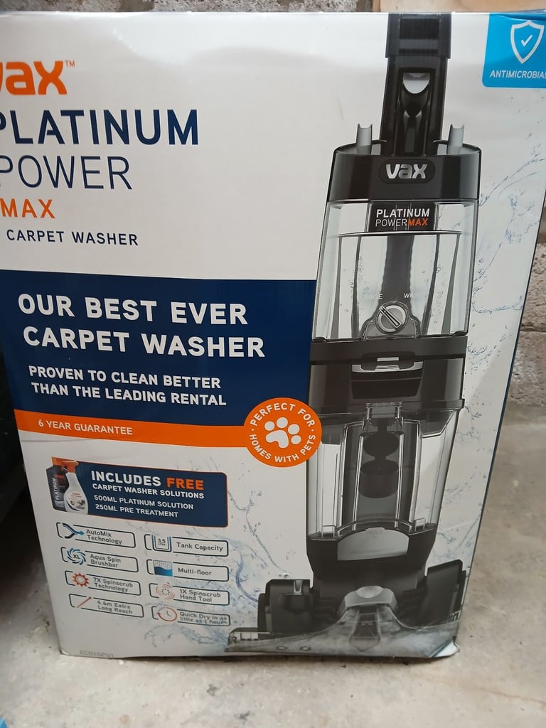image for VAX Platinum Power Max Carpet Cleaner