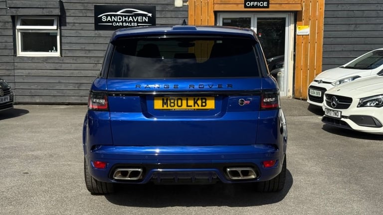 2021 Land Rover Range Rover Sport 5.0 P575 V8 GPF SVR SUV 5dr Petrol Auto 4WD Euro 6 (s/s) (575 p...