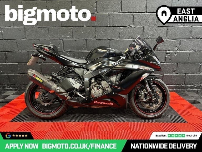 2015 15 KAWASAKI NINJA ZX-6R  FINANCE SPECIALISTS APPLY NOW