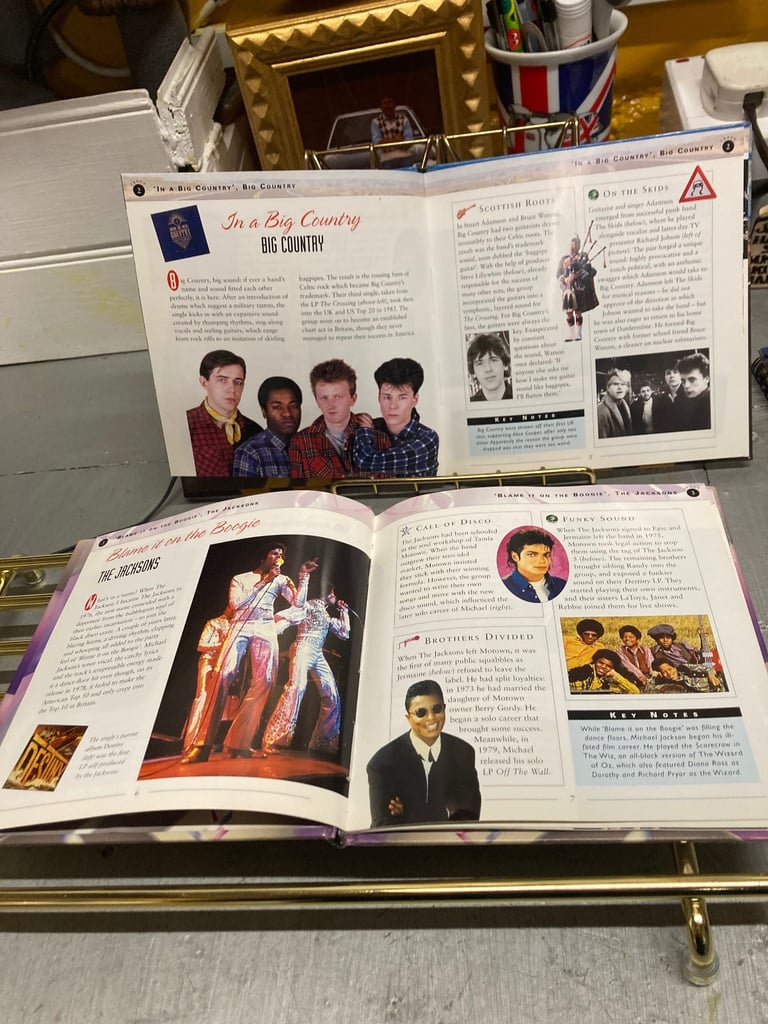 Two booklet music cds