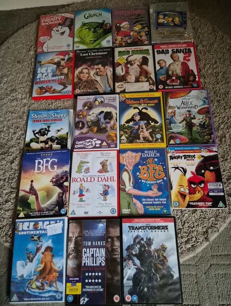 Various Dvd's Children's & Adults Some Brand New Unopened Immaculate 