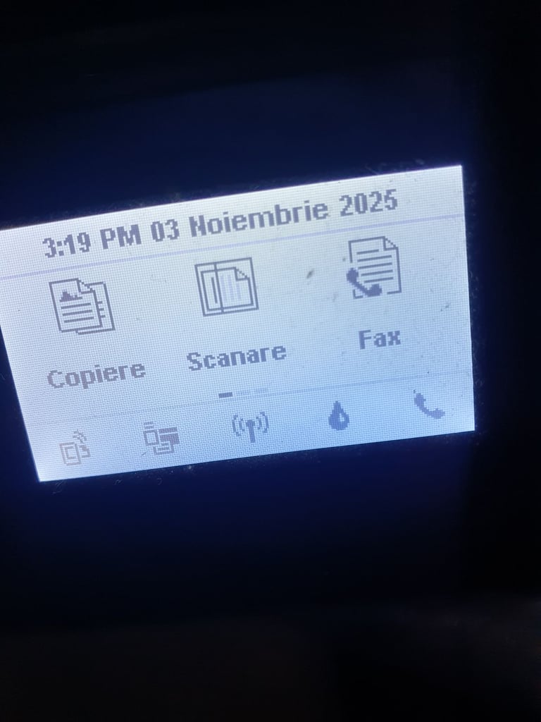 HP Office Inkjet 3835 - Scan , Print , Copy etc But No Idea How it works, Clean With Lead. 