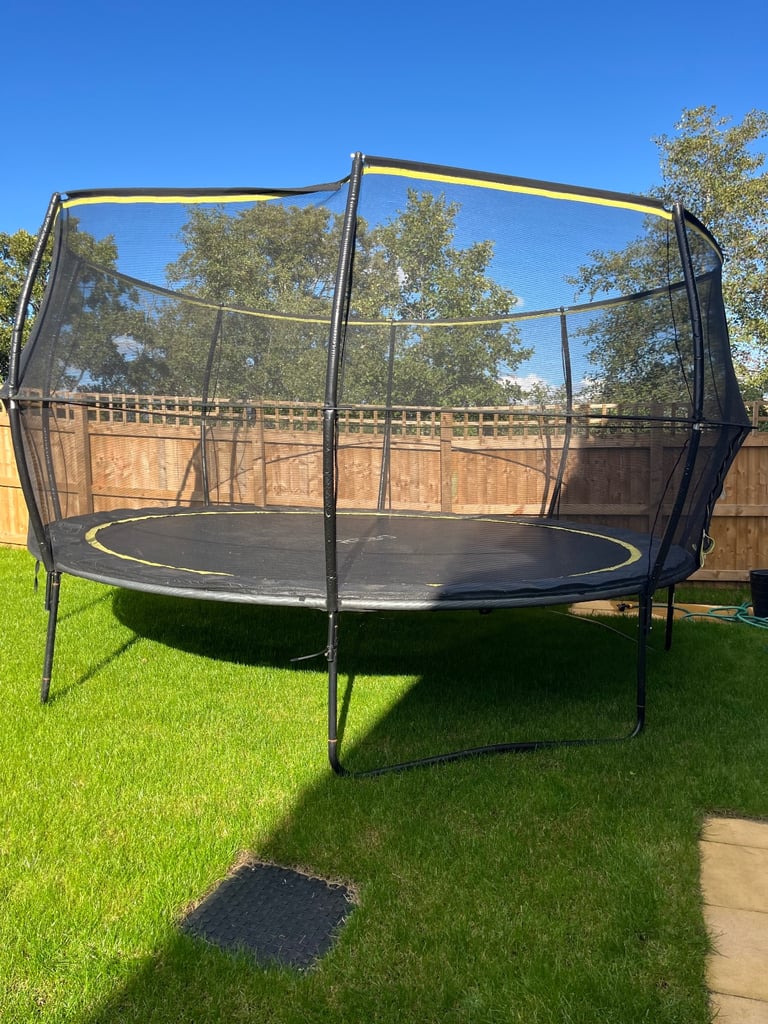 image for 12 ft REBO Trampoline 