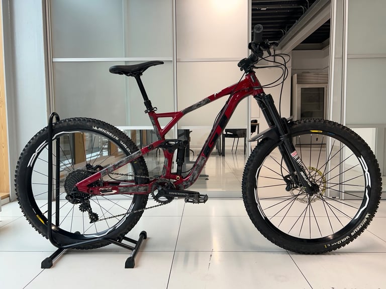 GT Force Comp Full Suspension Mountain Bike Men’s MTB Enduro Medium 27.5” Trail