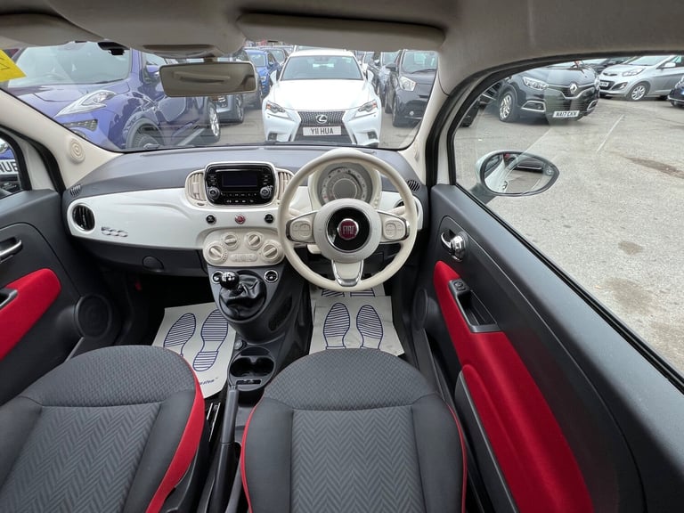 2017 Fiat 500 1.2 ECO Pop Star Hatchback 3dr Petrol Manual Euro 6 (s/s) (69 bhp)