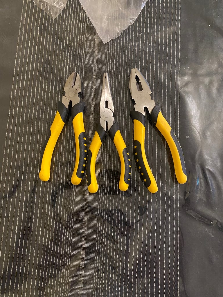 image for Piece Pliers Set – Brand New, Heavy Duty, Great Grip!”