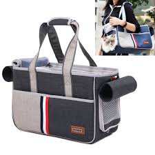 DODOPET Outdoor Portable Oxford Cloth Cat Dog Pet Carrier Bag Handbag Shoulder Bag