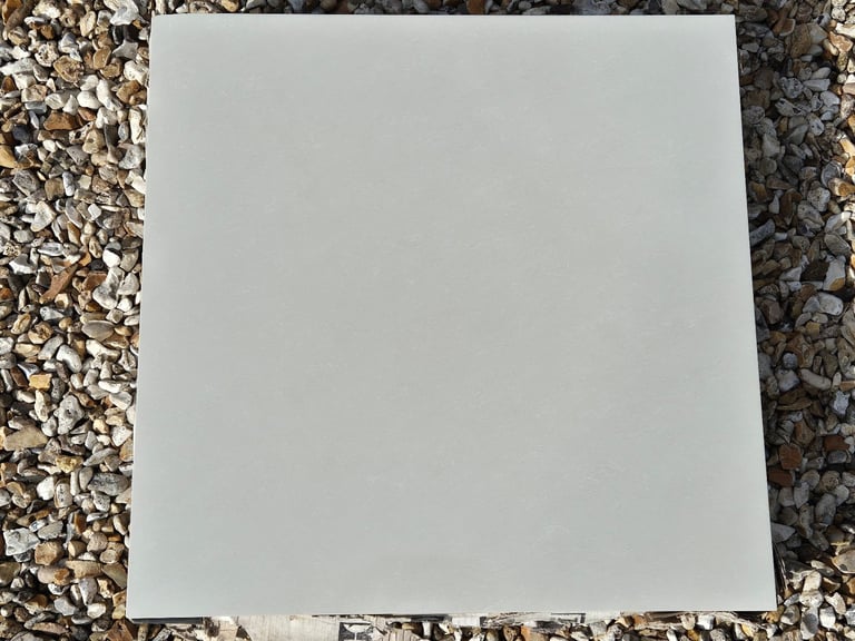 9 Natural Stone Effect Ceramic Floor Wall Tiles Ivory Grey 3 Square Metres 60 x 60cm
