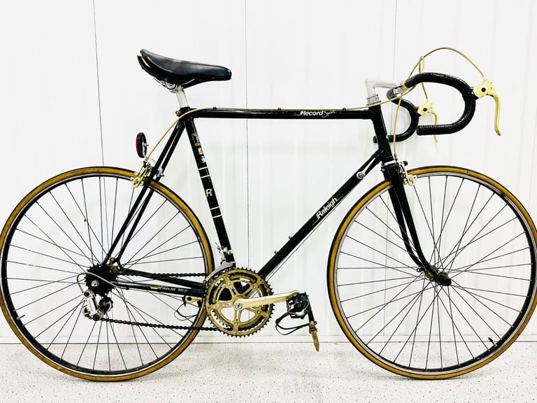 image for Nm RALEIGH RECORD 60 cm Super Gold Weinmann Groupset 10 Speed Road Bike 
