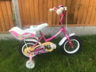 Girl bike  2 to 4 years old + stabiliser