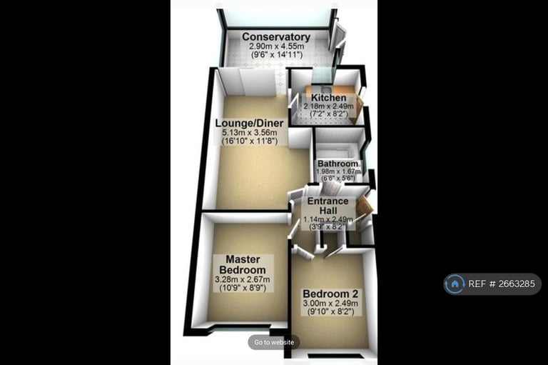 2 bedroom house in Portchester Close, Peterborough, PE2 (2 bed) (#2663285)