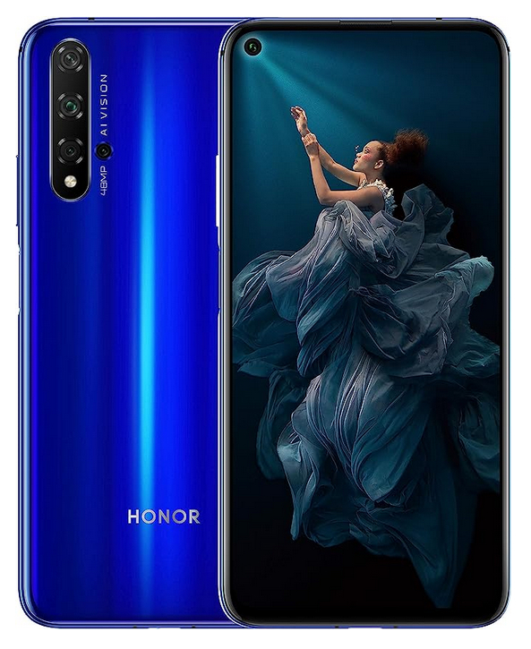NEW Honor 20 Phone Cover Flip Case in Blue